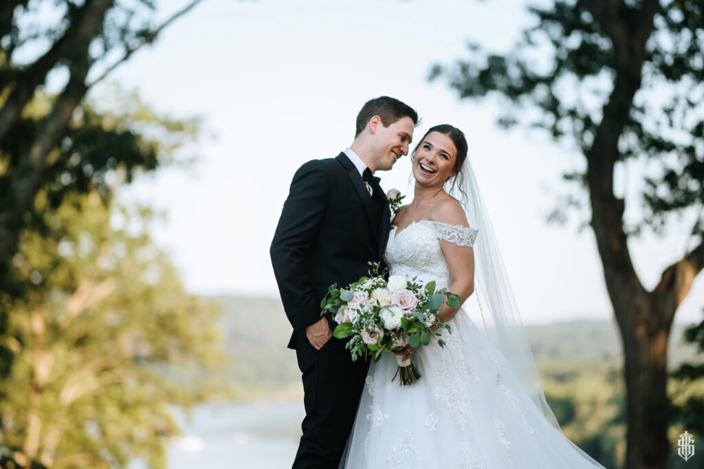Elegant wedding celebration at Saint Clement's Castle captured by Connecticut castle wedding photographer Bruno Sauma