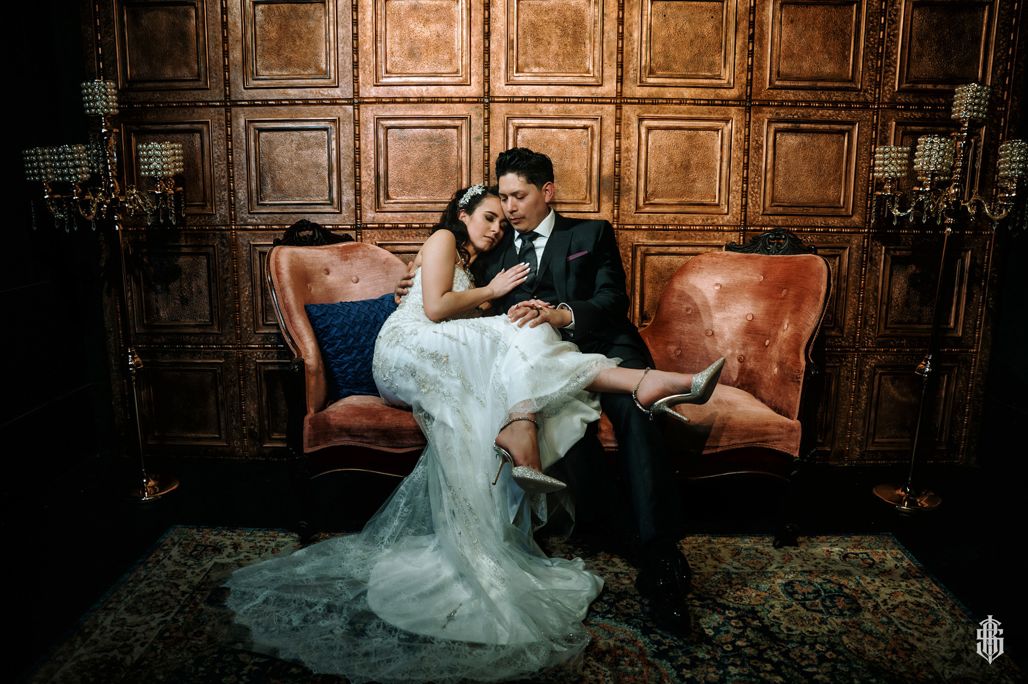 Indoor portrait location at The Society Room of Hartford