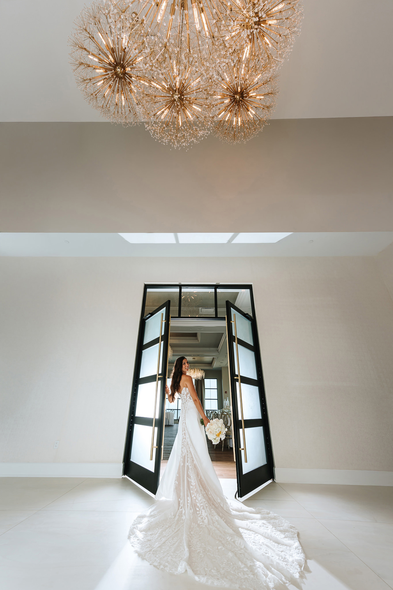 Tyde at Walnut Beach wedding photographer documents Aluna and Caleb ceremony with ocean waves