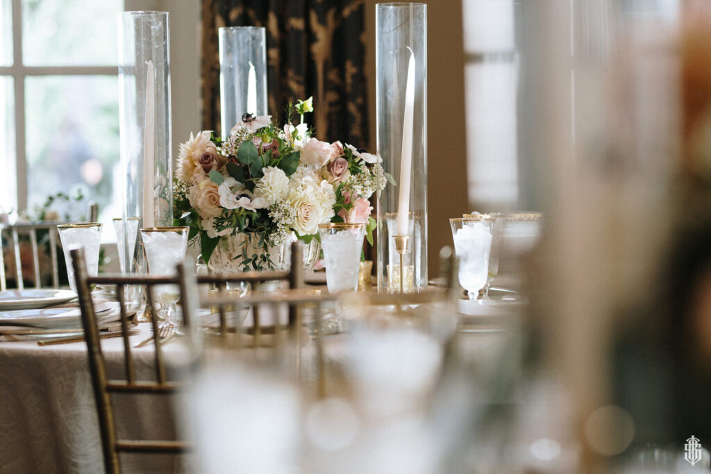 Wadsworth Mansion wedding photographer captures the Loggia stone arches at golden hour