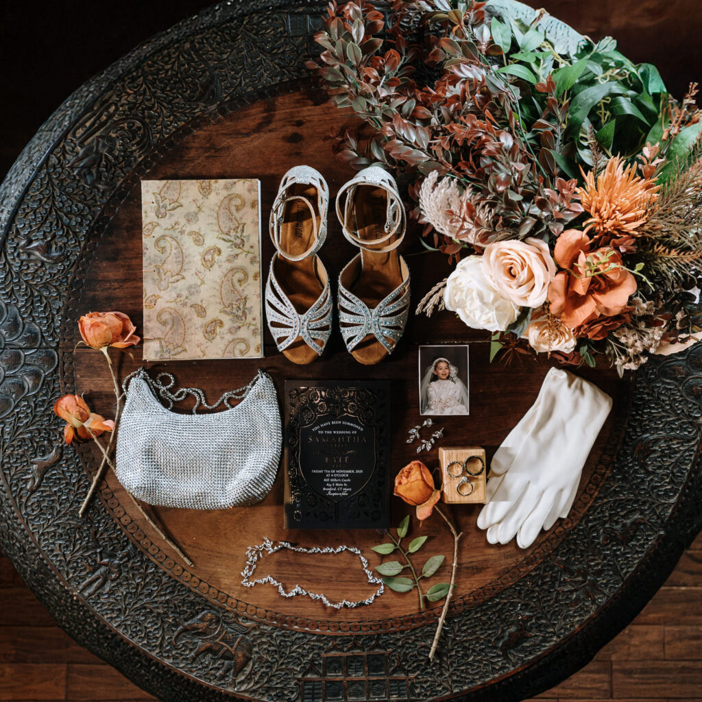 Flat lay photos at Bill Miller's Castle - Bruno Sauma Photography 